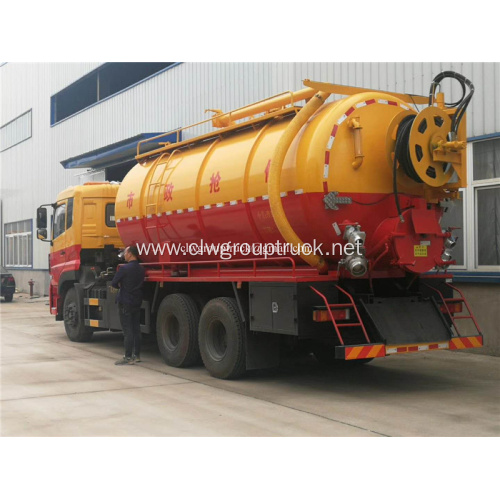 8x4 Dongfeng 25000Liter sewage suction truck for sale